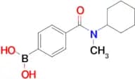 (4-(Cyclohexyl(methyl)carbamoyl)phenyl)boronic acid