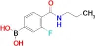 (3-Fluoro-4-(propylcarbamoyl)phenyl)boronic acid