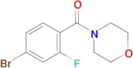 (4-Bromo-2-fluorophenyl)(morpholino)methanone