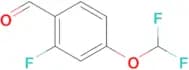4-(Difluoromethoxy)-2-fluorobenzaldehyde