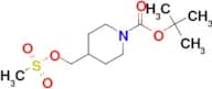 Tert-Butyl 4-(((methylsulfonyl)oxy)methyl)piperidine-1-carboxylate