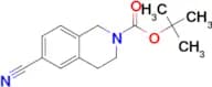 Tert-Butyl 6-cyano-3,4-dihydroisoquinoline-2(1H)-carboxylate