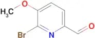 6-Bromo-5-methoxypicolinaldehyde