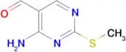 4-Amino-2-(methylthio)pyrimidine-5-carbaldehyde