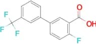 4-Fluoro-3'-(trifluoromethyl)-[1,1'-biphenyl]-3-carboxylic acid