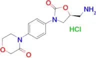 (S)-4-(4-(5-(Aminomethyl)-2-oxooxazolidin-3-yl)phenyl)morpholin-3-one hydrochloride