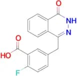 2-Fluoro-5-((4-oxo-3,4-dihydrophthalazin-1-yl)methyl)benzoic acid