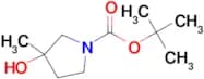 Tert-Butyl 3-hydroxy-3-methylpyrrolidine-1-carboxylate