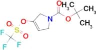 Tert-Butyl 3-(((trifluoromethyl)sulfonyl)oxy)-2,5-dihydro-1H-pyrrole-1-carboxylate