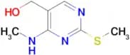 (4-(Methylamino)-2-(methylthio)pyrimidin-5-yl)methanol