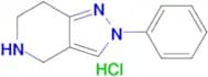 2-Phenyl-4,5,6,7-tetrahydro-2H-pyrazolo[4,3-c]pyridine hydrochloride