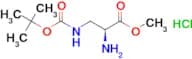 (S)-Methyl 2-amino-3-((tert-butoxycarbonyl)amino)propanoate hydrochloride