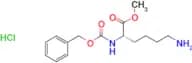 (S)-Methyl 6-amino-2-(((benzyloxy)carbonyl)amino)hexanoate hydrochloride