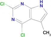 2,4-Dichloro-5-methyl-7H-pyrrolo[2,3-d]pyrimidine
