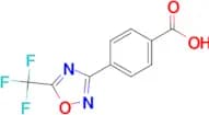 4-(5-(Trifluoromethyl)-1,2,4-oxadiazol-3-yl)benzoic acid