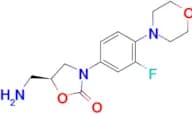 (S)-5-(Aminomethyl)-3-(3-fluoro-4-morpholinophenyl)oxazolidin-2-one