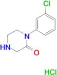 1-(3-Chlorophenyl)piperazin-2-one hydrochloride