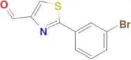 2-(3-Bromophenyl)thiazole-4-carbaldehyde