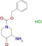 Benzyl 3-amino-4-oxopiperidine-1-carboxylate hydrochloride