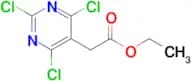 Ethyl 2-(2,4,6-trichloropyrimidin-5-yl)acetate