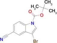 1-Boc-3-Bromo-5-cyanoindole
