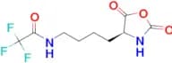 (S)-N-(4-(2,5-Dioxooxazolidin-4-yl)butyl)-2,2,2-trifluoroacetamide