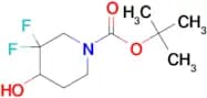 Tert-Butyl 3,3-difluoro-4-hydroxypiperidine-1-carboxylate