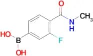 (3-Fluoro-4-(methylcarbamoyl)phenyl)boronic acid