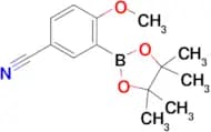 4-Methoxy-3-(4,4,5,5-tetramethyl-1,3,2-dioxaborolan-2-yl)benzonitrile