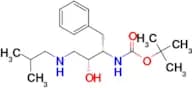 Tert-Butyl ((2S,3R)-3-hydroxy-4-(isobutylamino)-1-phenylbutan-2-yl)carbamate