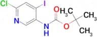 Tert-Butyl (6-chloro-4-iodopyridin-3-yl)carbamate
