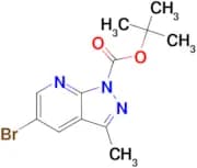 Tert-Butyl 5-bromo-3-methyl-1H-pyrazolo[3,4-b]pyridine-1-carboxylate