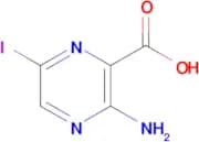 3-Amino-6-iodopyrazine-2-carboxylic acid