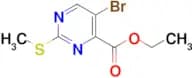 Ethyl 5-bromo-2-(methylthio)pyrimidine-4-carboxylate