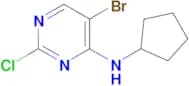5-Bromo-2-chloro-N-cyclopentylpyrimidin-4-amine