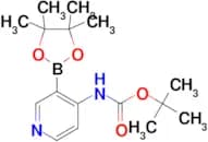 Tert-Butyl (3-(4,4,5,5-tetramethyl-1,3,2-dioxaborolan-2-yl)pyridin-4-yl)carbamate