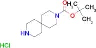 Tert-Butyl 3,9-diazaspiro[5.5]undecane-3-carboxylate hydrochloride
