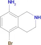 5-Bromo-1,2,3,4-tetrahydroisoquinolin-8-amine