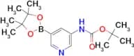 Tert-Butyl (5-(4,4,5,5-tetramethyl-1,3,2-dioxaborolan-2-yl)pyridin-3-yl)carbamate