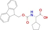(S)-2-((((9H-Fluoren-9-yl)methoxy)carbonyl)amino)-2-cyclopentylacetic acid