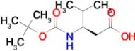 (R)-3-((tert-Butoxycarbonyl)amino)-4-methylpentanoic acid