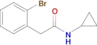 2-(2-Bromophenyl)-N-cyclopropylacetamide
