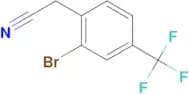 2-Bromo-4-(trifluoromethyl)phenylacetonitrile