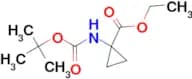 Ethyl 1-((tert-butoxycarbonyl)amino)cyclopropanecarboxylate
