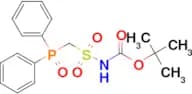Tert-Butyl ((diphenylphosphoryl)methyl)sulfonylcarbamate