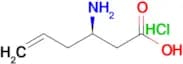 (R)-3-Aminohex-5-enoic acid hydrochloride