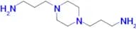 3,3'-(Piperazine-1,4-diyl)bis(propan-1-amine)