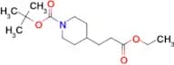 Tert-Butyl 4-(3-ethoxy-3-oxopropyl)piperidine-1-carboxylate