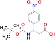 (S)-3-((tert-Butoxycarbonyl)amino)-3-(4-nitrophenyl)propanoic acid