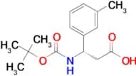 (S)-3-((tert-Butoxycarbonyl)amino)-3-(m-tolyl)propanoic acid
